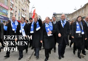 Erzurum'dan ‘AK' tercih